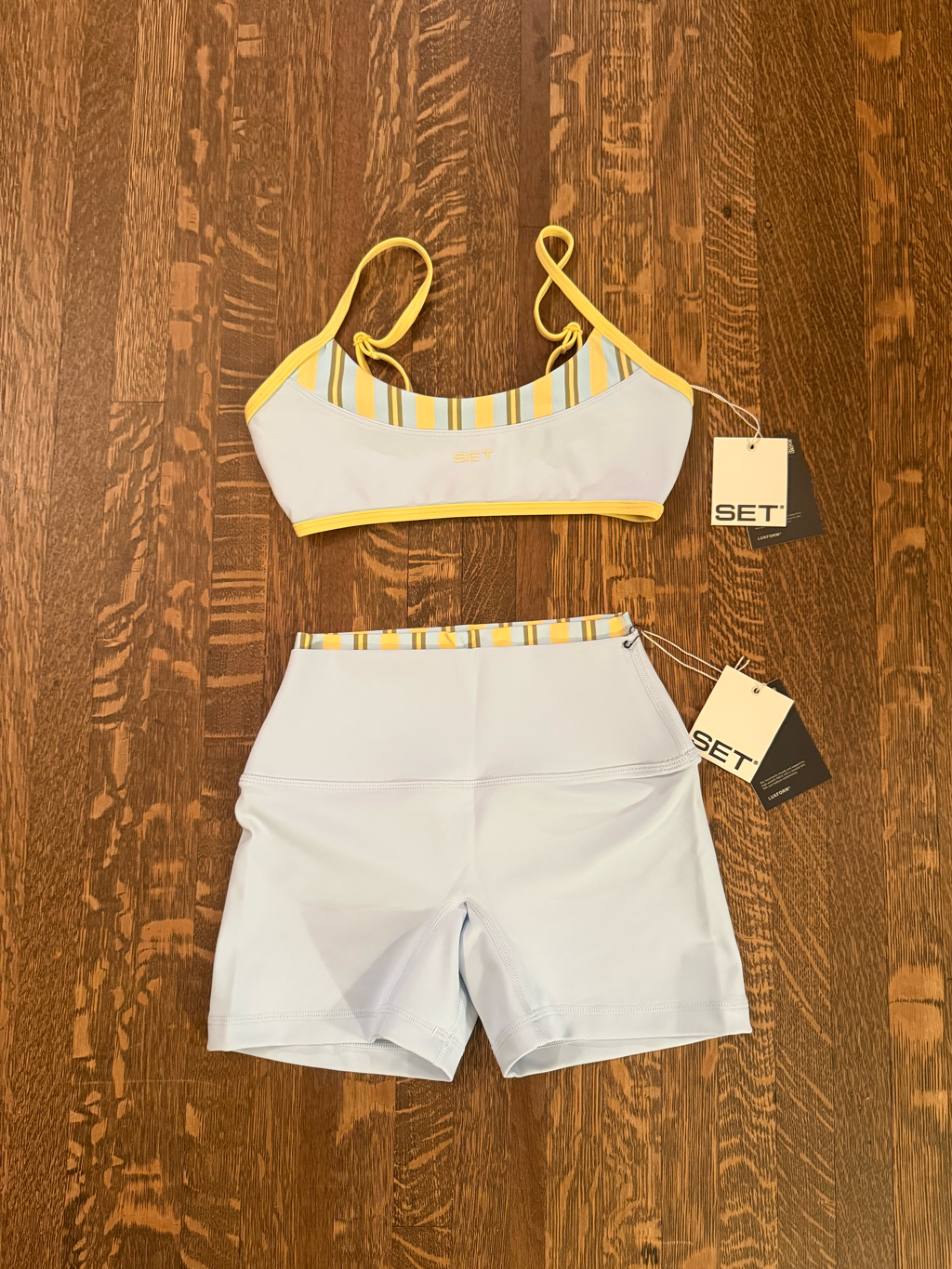 Set Active Bra And Shorts In Palma- Size Xs